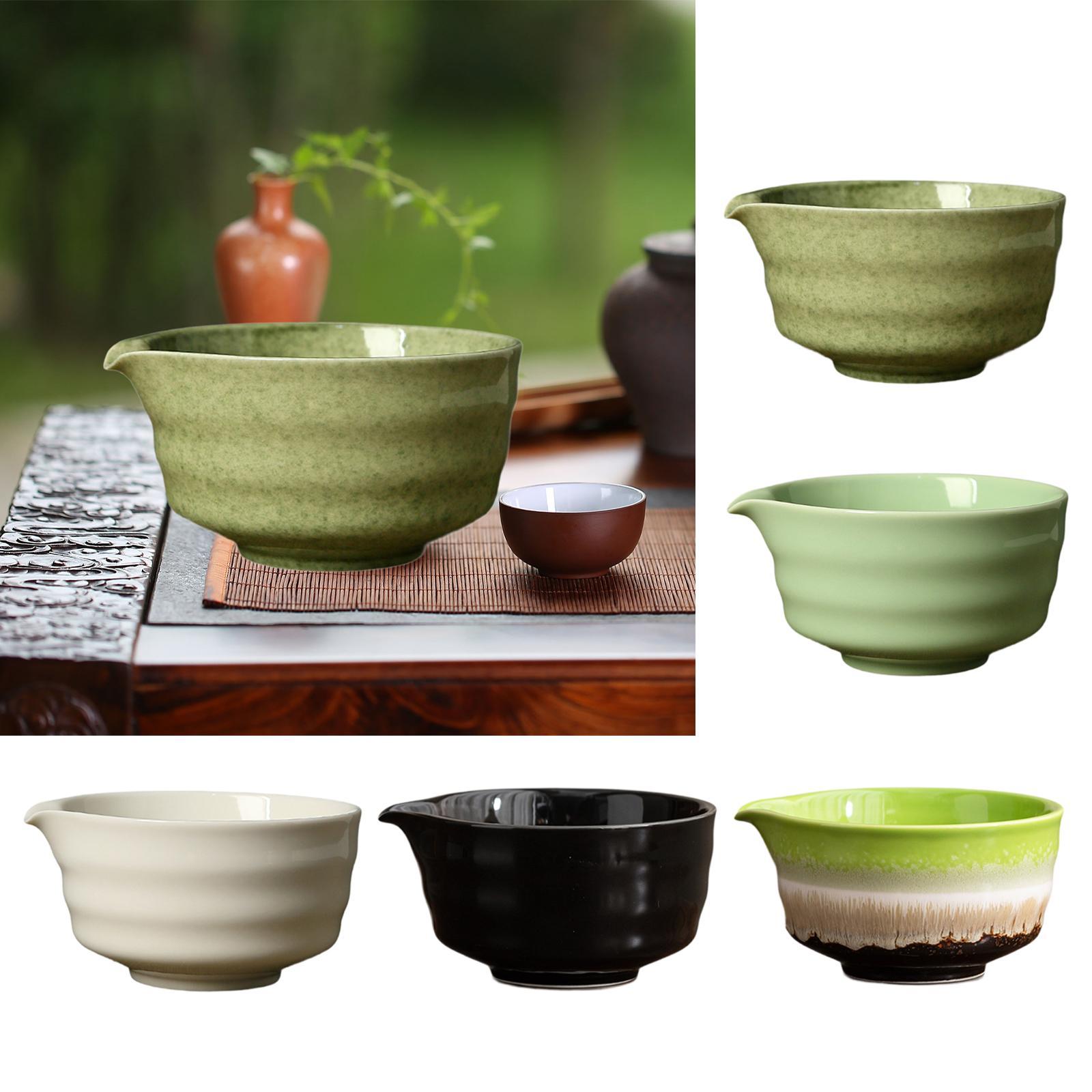 Ceramic Matcha Bowl with Spout - Japanese Tea 评论和价格