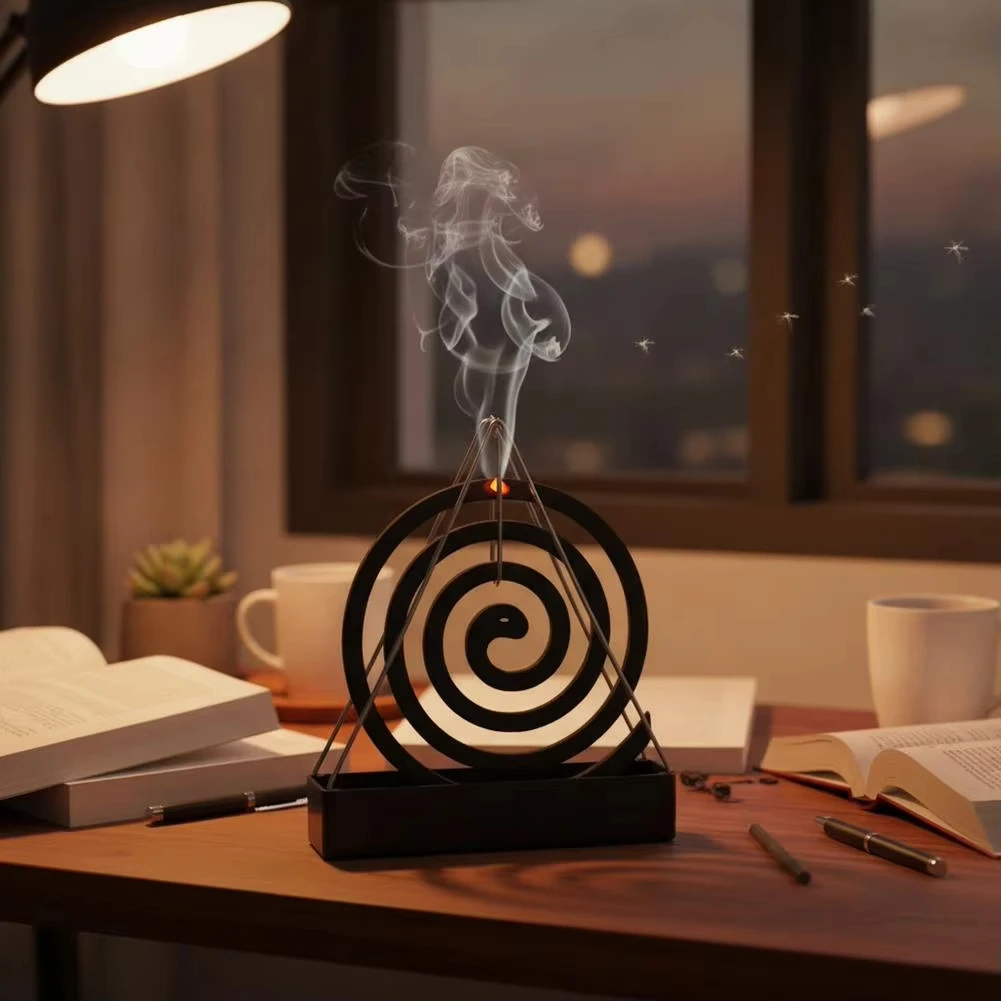 Iron Mosquito Coil Holder Ince - Incense Holder 评论和价格