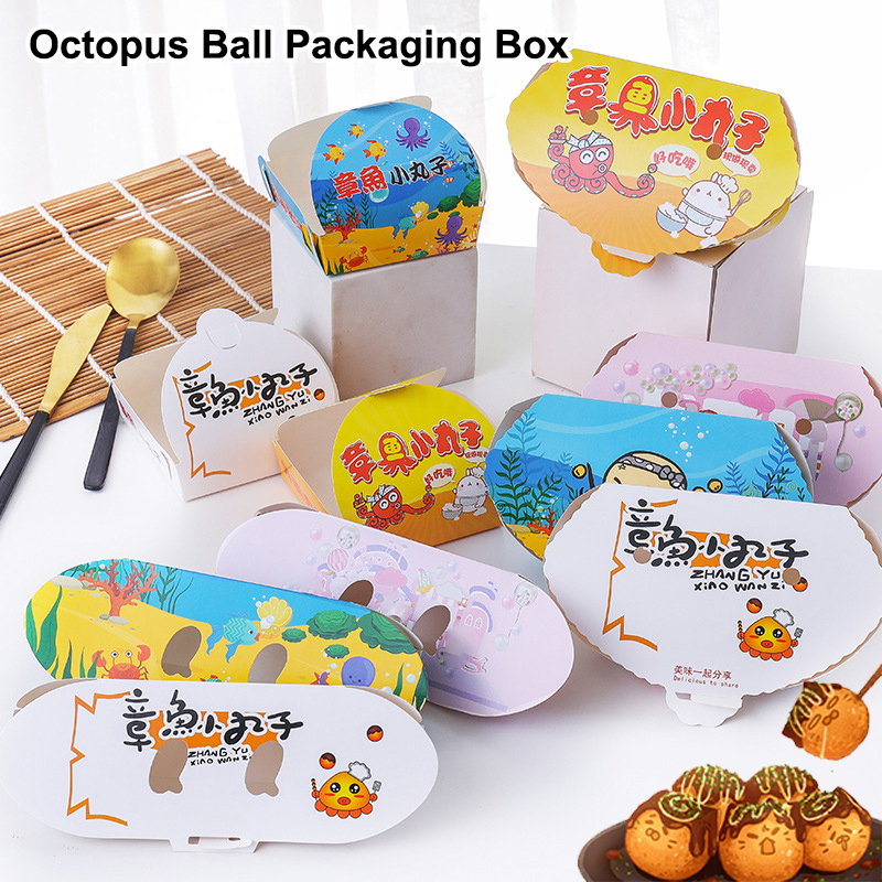 100Pcs Disposable Cartoon Octo - Japanese Snacks 评论和价格
