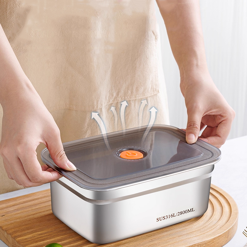 Food Grade 316 Stainless Steel - Bento Box 评论和价格