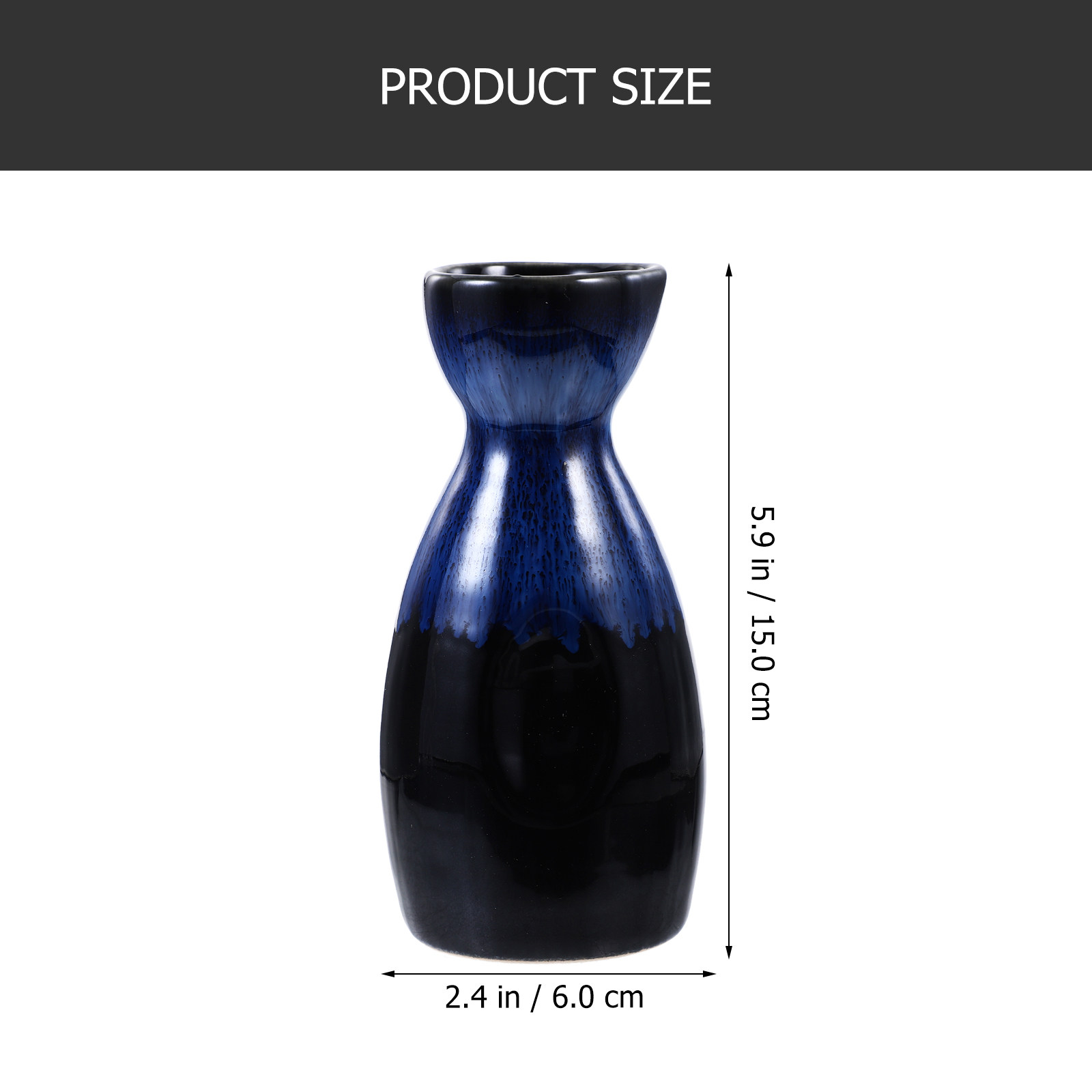 Ceramic Sake Bottle Japanese S - Japanese Tea 评论和价格