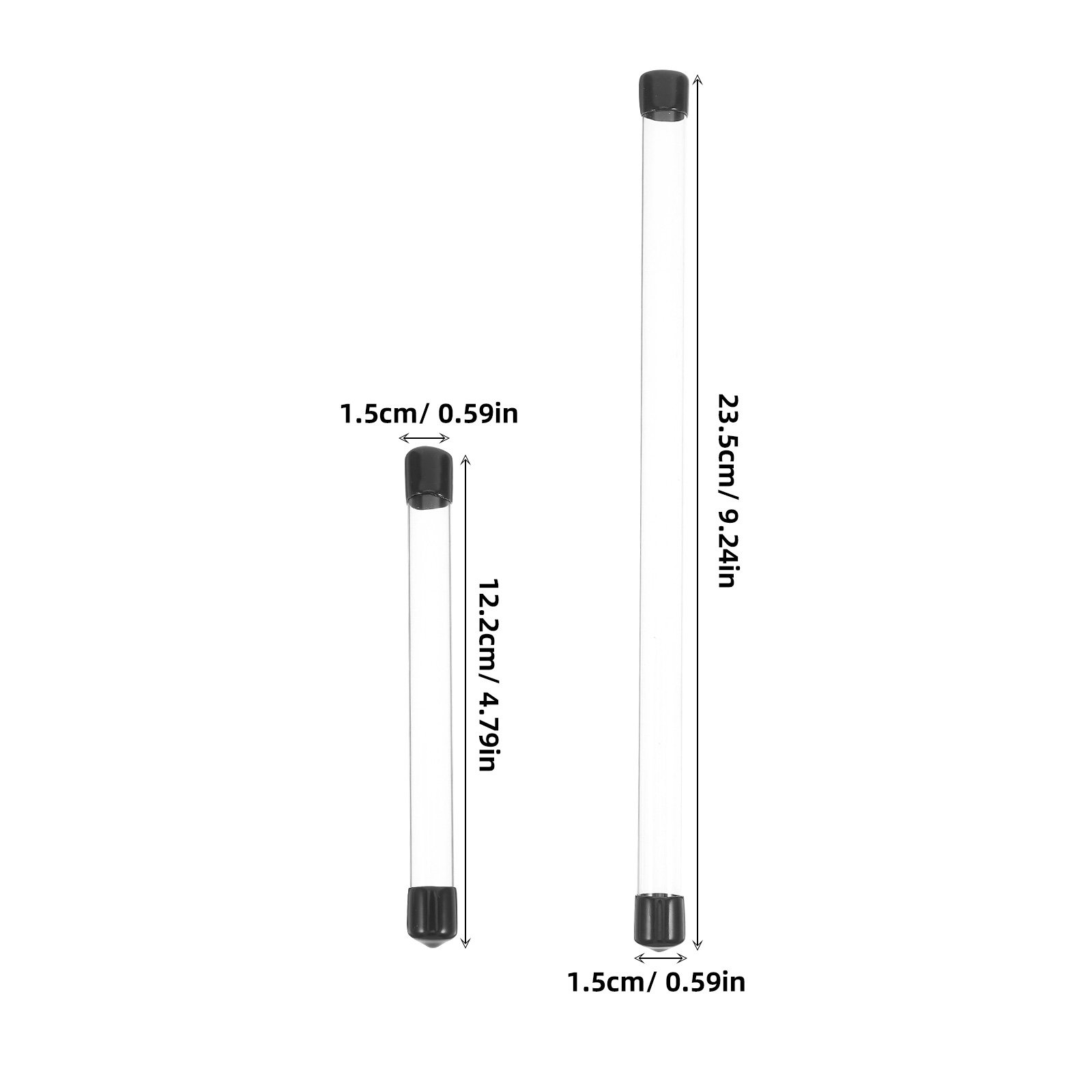 4Pcs Clear Plastic Incense Sti - Incense Holder 评论和价格