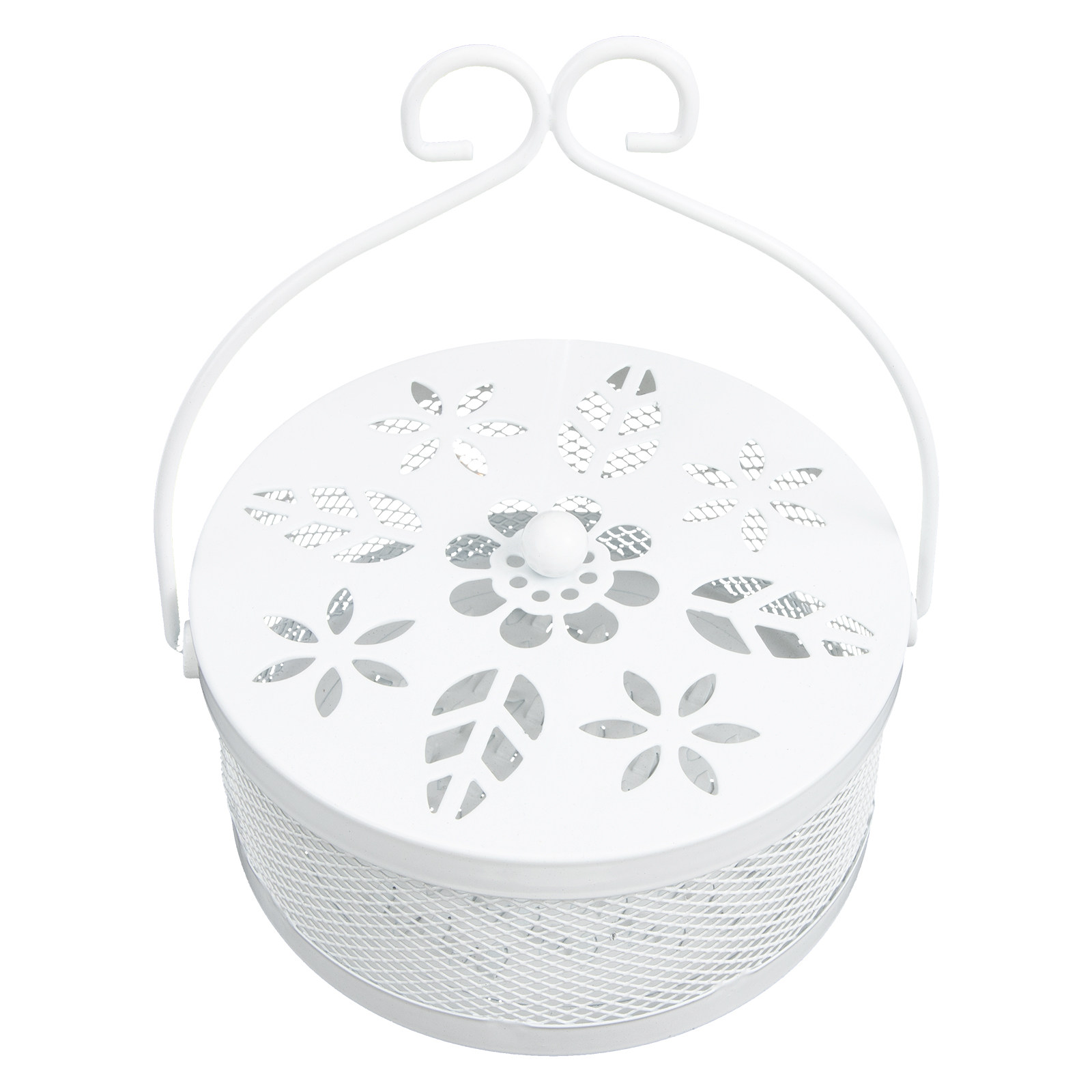Box Wrought White Smooth Textu - Incense Holder 评论和价格