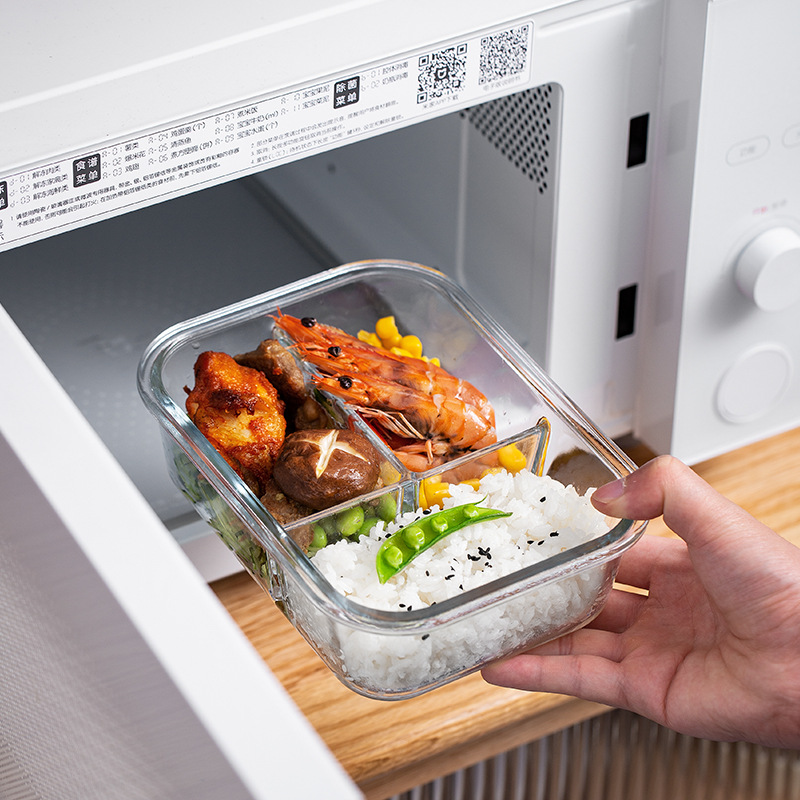 Glass Fresh-Keeping Box high B - Bento Box 评论和价格
