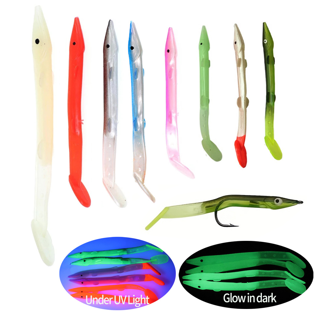 8pcs Soft Plastic Bait Fish Sa - Furoshiki 评论和价格
