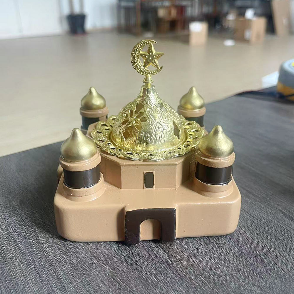 Resin Islamic Mosque - Incense - Incense Holder 评论和价格