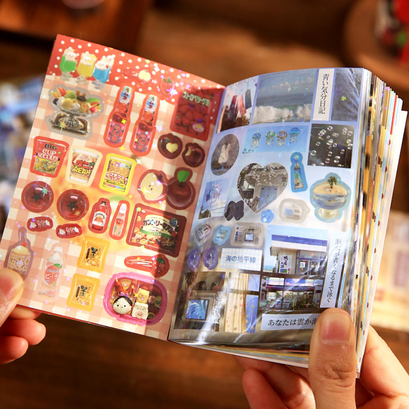 Stickers Book Kawaii Japanese  - Japanese Snacks 评论和价格