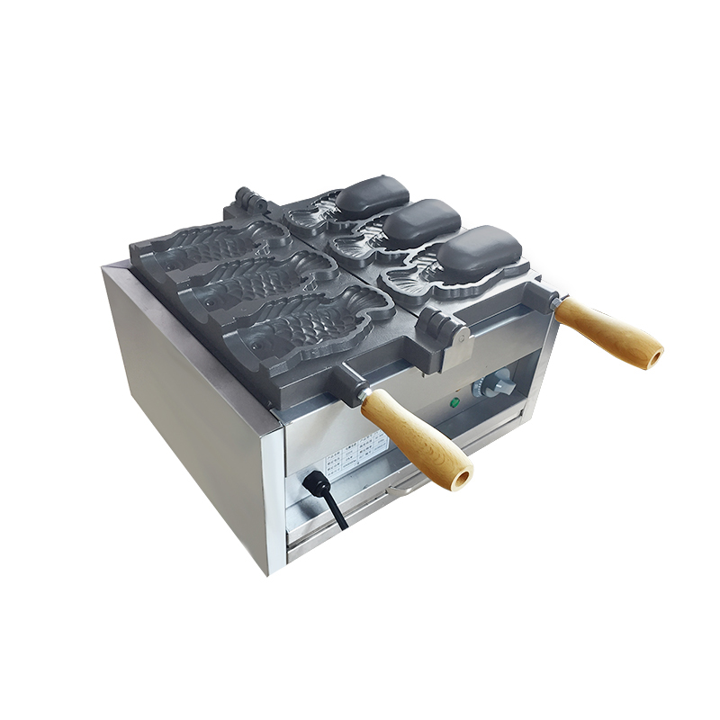 Commercial taiyaki machine 3-h - Japanese Snacks 评论和价格